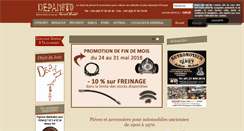 Desktop Screenshot of depanoto-boutique.com